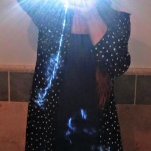 Black & white Polka dot blouse